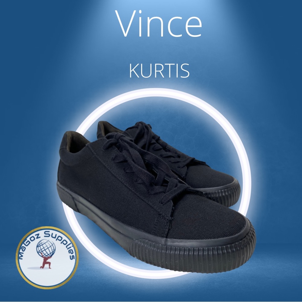 Vince Kurtis Canvas Men’s Sneakers Size 8